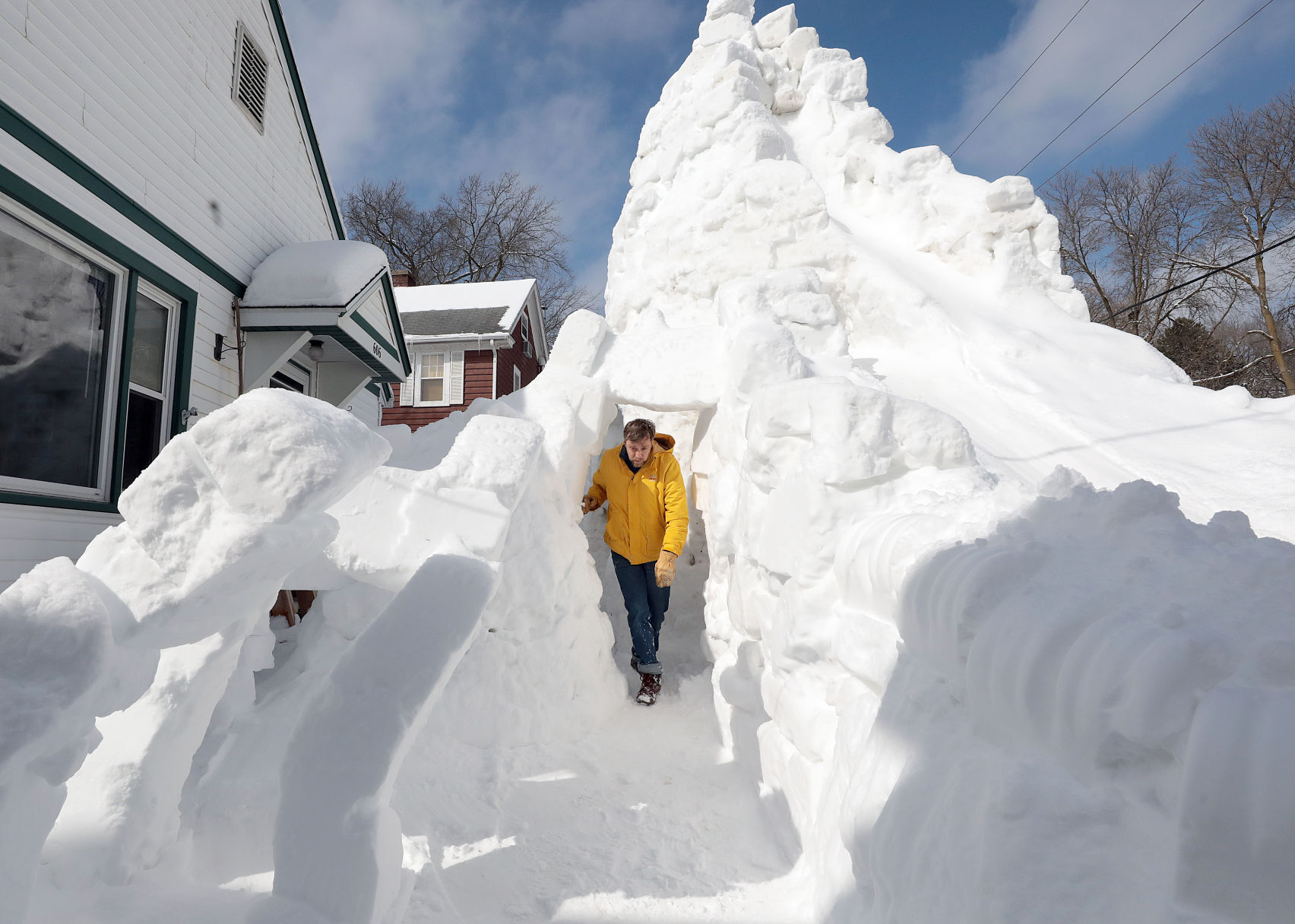 Snow castle